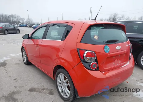 2012 Chevrolet Sonic 2Lt z USA, uszkodzony, nr VIN 1G1JC6SH7C4114309